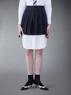 FRESCO MINI PLEATED SKIRT