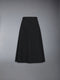 SCHOOL UNIFORM A-LINE SKIRT - BLACK