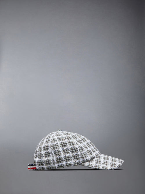 CHECK SUMMER TWEED CLASSIC BASEBALL CAP