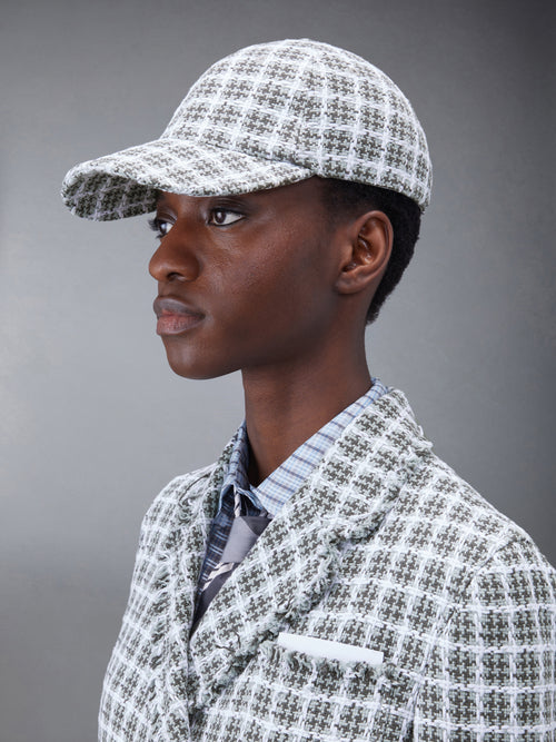 CHECK SUMMER TWEED CLASSIC BASEBALL CAP