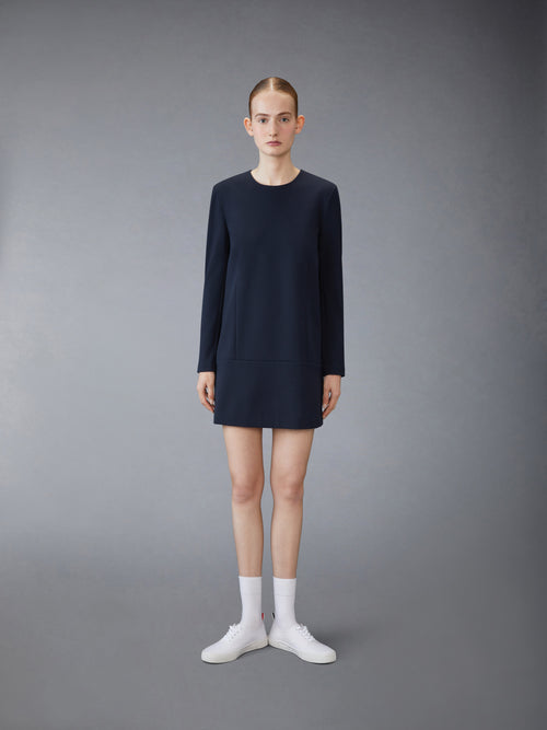 WOOL TECH MILANO MINI SHIFT DRESS