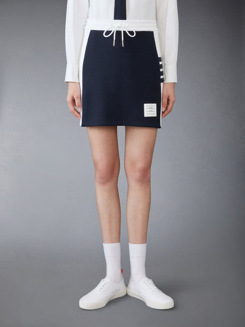 CLASSIC 4-BAR JERSEY MINI SKIRT