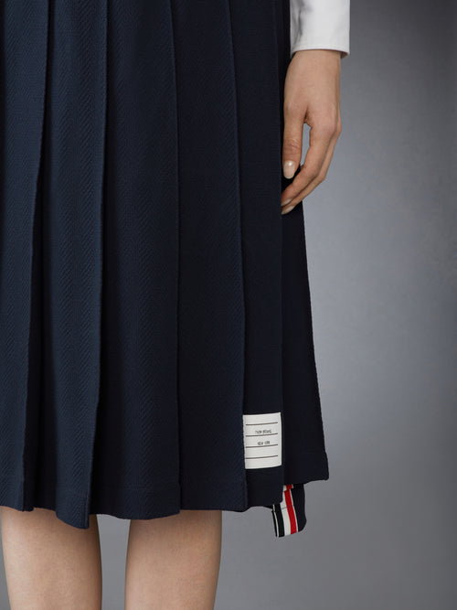 COTTON PLEATED SKIRT