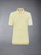 Classic Pique 4-Bar Short Sleeve Polo - YELLOW