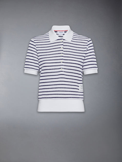 TEXTURED COTTON POLO