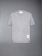 MEDIUM WEIGHT JERSEY BOXY FIT POCKET TEE - LT GREY