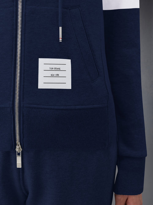 CLASSIC LOOPBACK 4-BAR FULL ZIP HOODIE