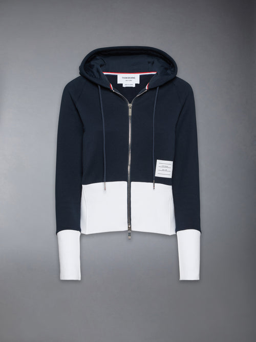 CLASSIC LOOPBACK 4-BAR ZIP UP HOODIE