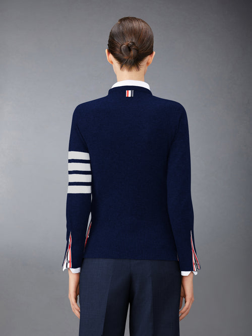 CLASSIC CASHMERE 4-BAR PULLOVER