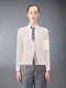 CASHMERE 4-BAR CLASSIC CARDIGAN - LIGHT PINK