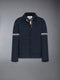 COTTON LOOPBACK WORK JACKET - NAVY