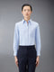 OXFORD GROSGRAIN PLACKET CLASSIC SHIRT - LIGHT BLUE