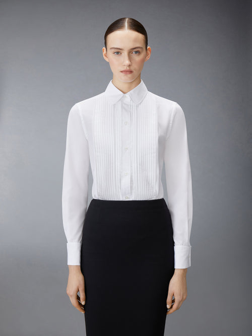 POPLIN FRENCH CUFF SHIRT