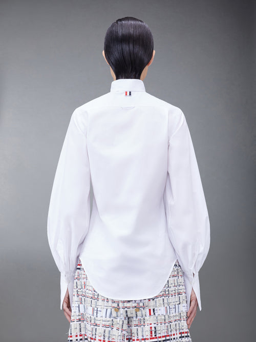 POPLIN CLASSIC BOW BLOUSE