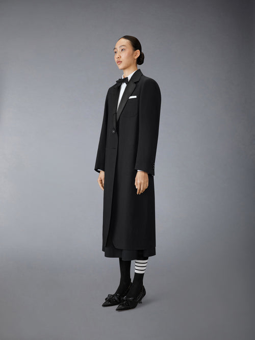 LINEN COTTON SACK OVERCOAT