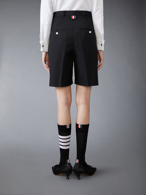 TYPEWRITER CLOTH DOUBLE PLEAT SHORTS