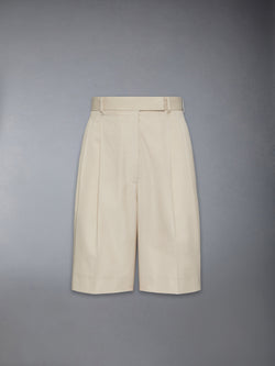 TYPEWRITER CLOTH DOUBLE PLEAT SHORTS