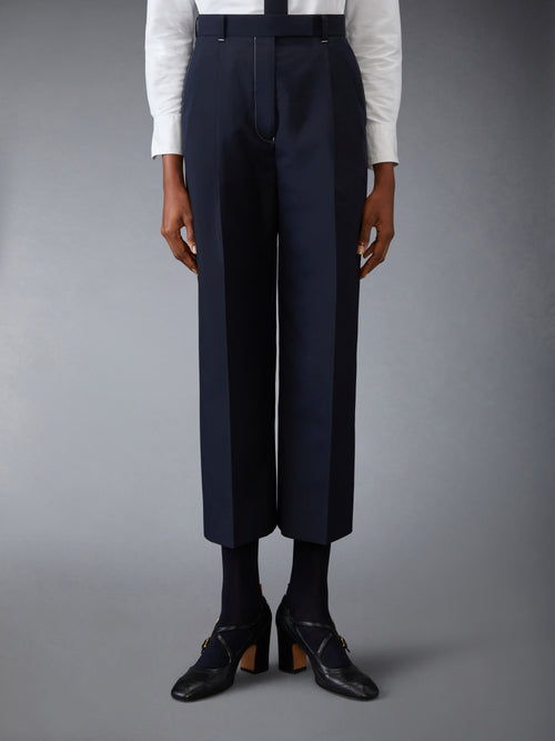 SCHOOL UNIFORM HIGH WAISTED TROUSERS