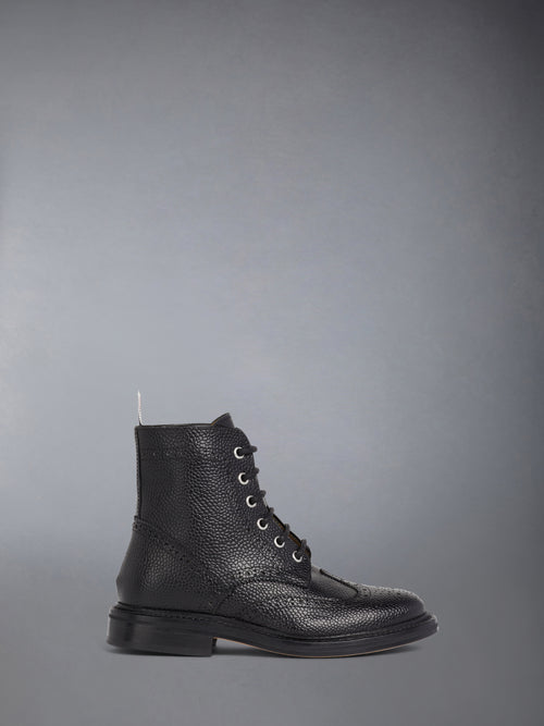 CHILDREN'S PEBBLE GRAIN WINGTIP BOOT