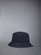 Children's Nylon Swim Tech 4-Bar Bucket Hat - NAVY