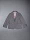 CHILDREN'S TWILL WOOL CLASSIC SPORT COAT - MED GREY