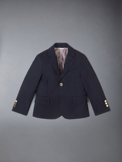 CHILDREN'S TWILL WOOL CLASSIC SPORT COAT