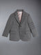 CHILDREN'S FLANNEL 4-BAR CLASSIC SPORT COAT - MED GREY