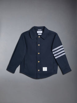 CHILDREN'S COTTON 4-BAR SHIRT JACKET