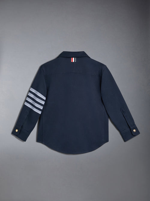 CHILDREN'S COTTON 4-BAR SHIRT JACKET