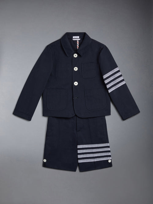 CHILDREN'S COTTON 4-BAR JACKET