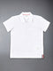 Children's Classic Pique Polo - WHITE