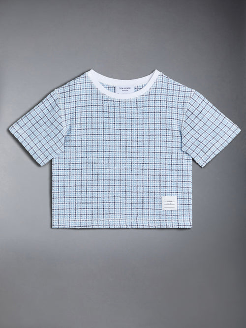 CHILDREN'S TWEED JERSEY BOXY TEE