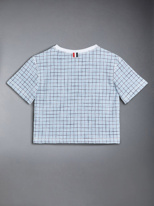 CHILDREN'S TWEED JERSEY BOXY TEE