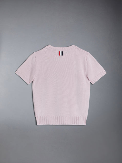 CHILDREN'S WOOL KNIT TEE