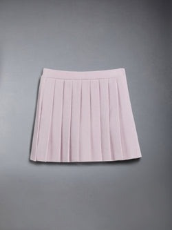 CHILDREN'S WOOL KNIT PLEATED SKIRT