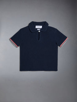 CHILDREN'S WOOL CASHMERE KNIT POLO