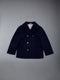 CHILDREN'S MELTON WOOL PEACOAT - NAVY