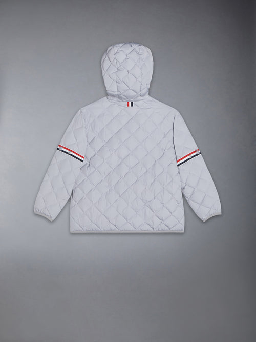 POLY TWILL QUILTED ARMBAND DOWN JACKET