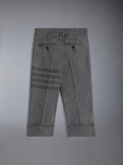 CHILDREN'S FLANNEL 4-BAR CLASSIC TROUSERS