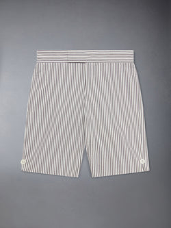 Children's Cotton Seersucker Bermuda Short