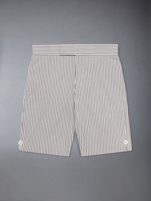 Children's Cotton Seersucker Bermuda Short