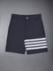 Children's Solid Swim Tech 4-Bar Board Short - NAVY