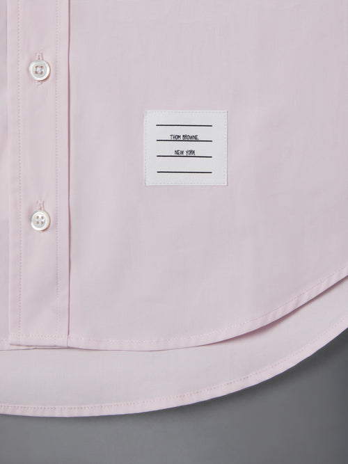 SOLID POPLIN POLO SHIRT