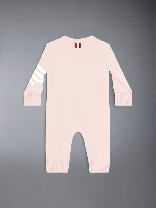 CASHMERE 4-BAR BABY ONESIE