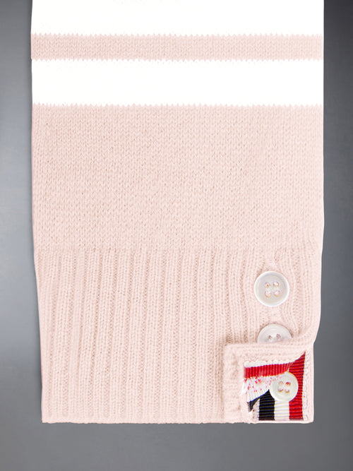 CASHMERE 4-BAR BABY ONESIE