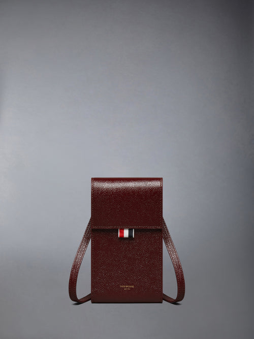 LUCIDO LEATHER CROSSBODY PHONE HOLDER