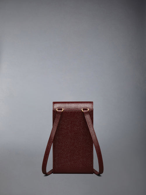 LUCIDO LEATHER CROSSBODY PHONE HOLDER