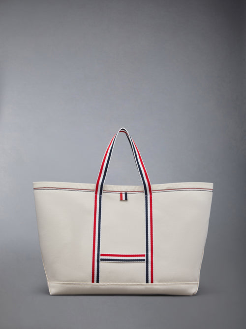 CANVAS STRIPE MEDIUM TOOL TOTE