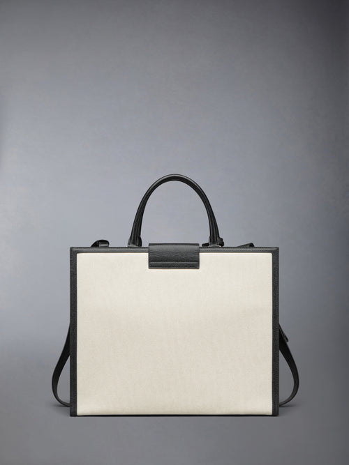 Cotton Canvas Mr. Thom Tote