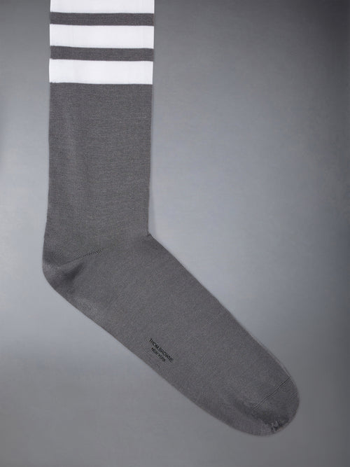 COTTON 4-BAR OVER THE CALF SOCK